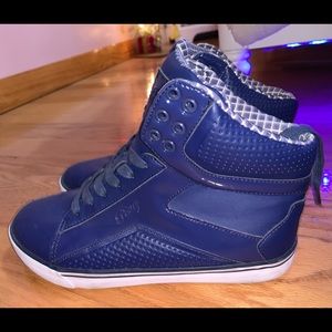 Royal Blue Pastry High Top Sneakers
